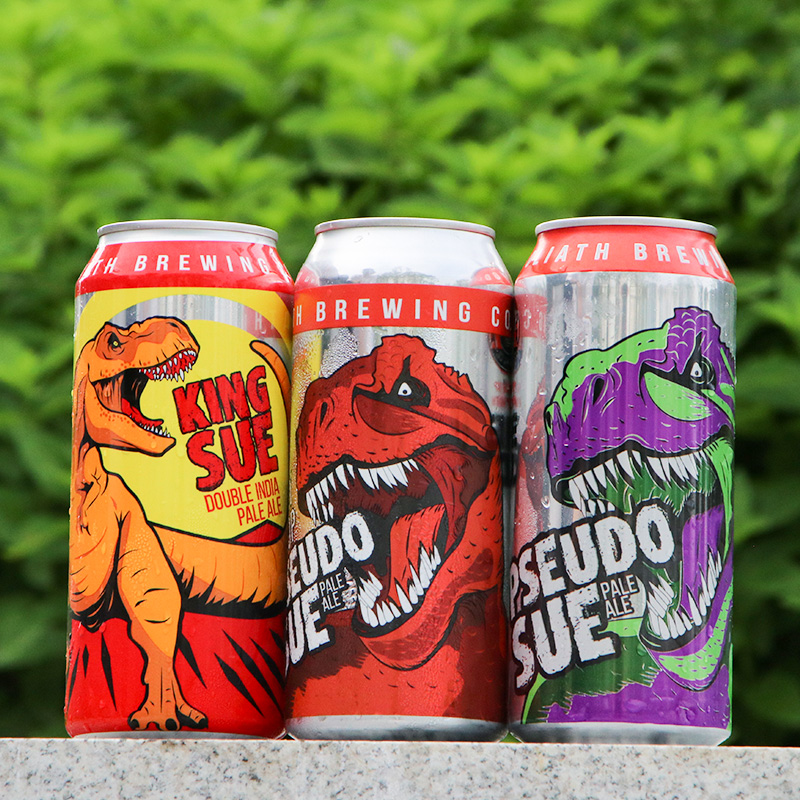 美国精酿 击倒巨人暴龙双重奏DDH Kingsue双倍干投IPA之王苏 啤酒