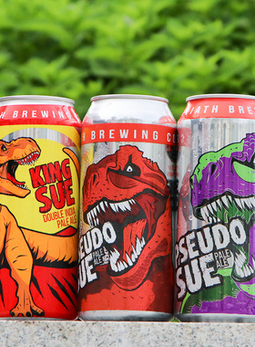 美国精酿 击倒巨人暴龙双重奏DDH Kingsue双倍干投IPA之王苏 啤酒