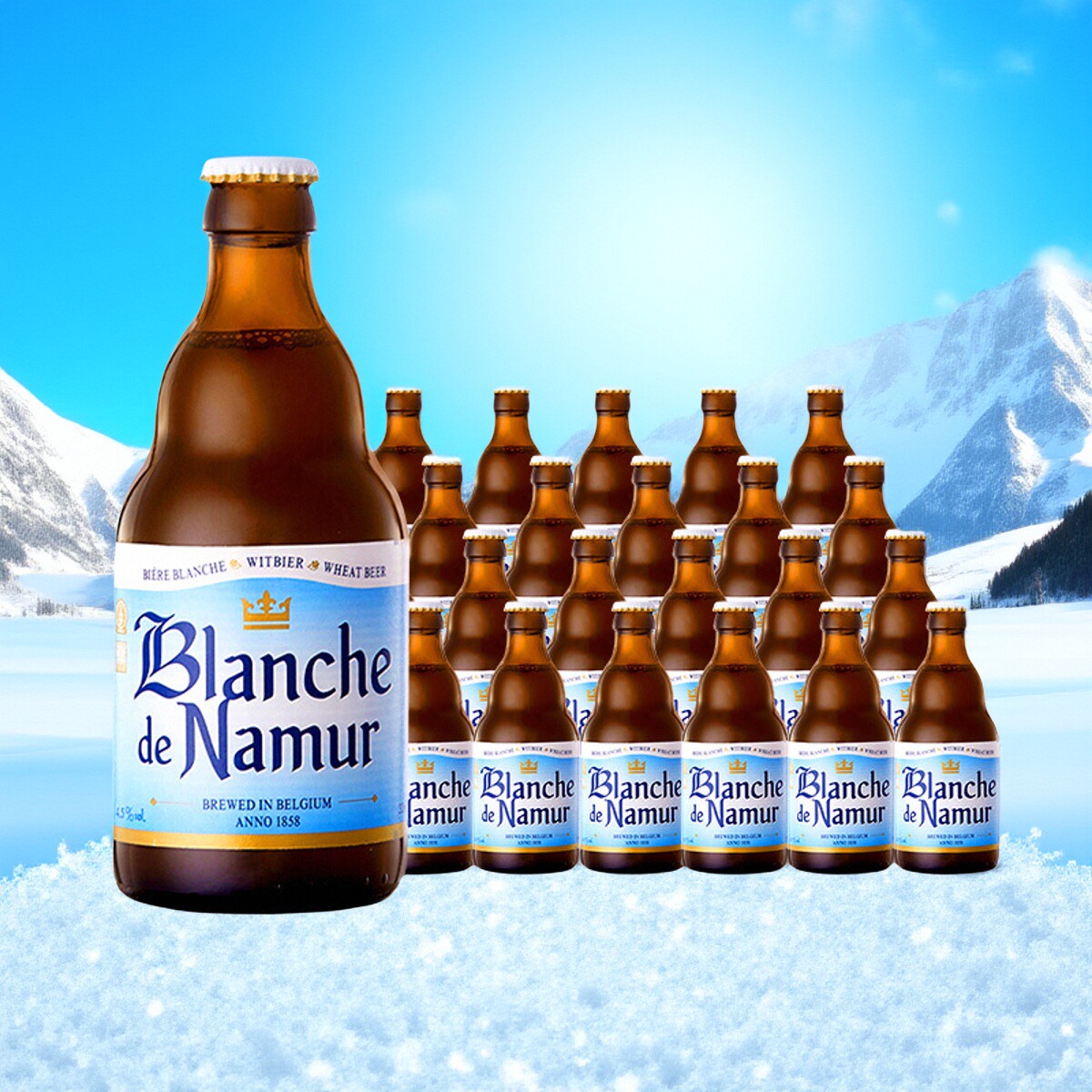 比利时进口精酿杜巴白啤酒