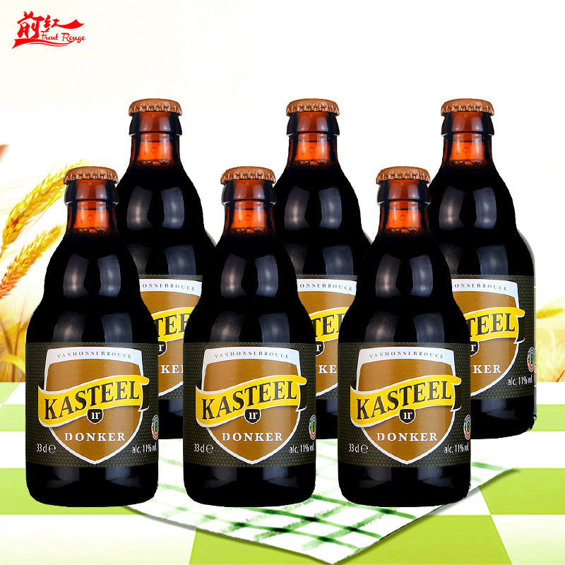 卡尔斯特黑啤酒Kasteelbierdark比利时原装进口啤酒330ml*6瓶