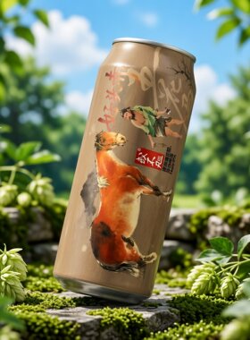 新品!或不凡马年限定款五花马好头赤 凤头骢浑浊IPA精酿啤酒500ml