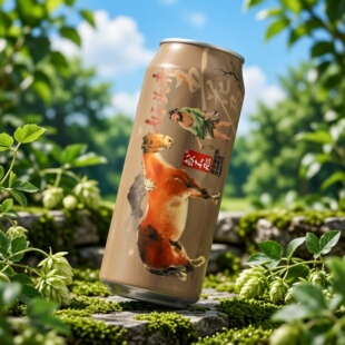 新品!或不凡马年限定款五花马好头赤 凤头骢浑浊IPA精酿啤酒500ml