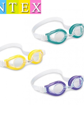 正品INTEX-55602儿童泳镜潜水眼镜宝宝游泳眼镜潜水镜男女童入门