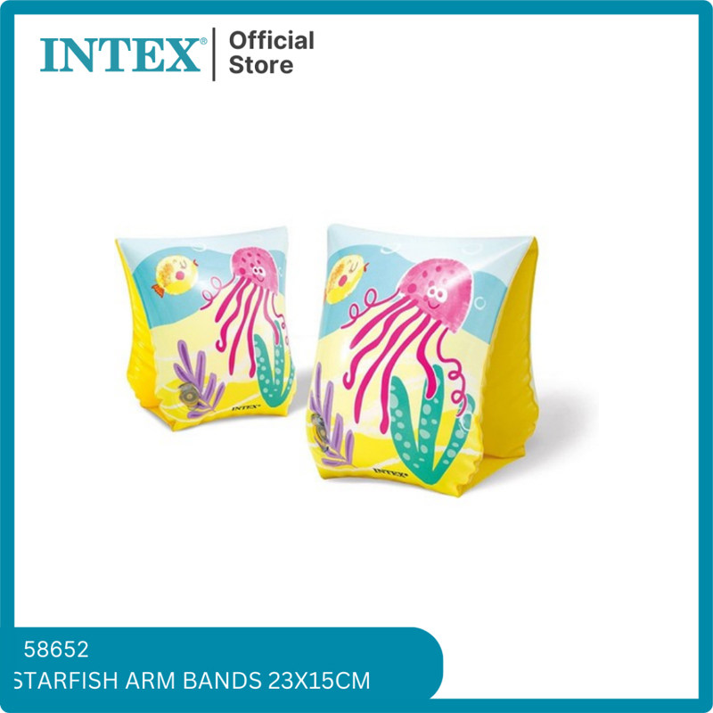 原装正品INTEX 58652趣味鱼手臂圈 浮圈 游泳圈 手臂浮圈 水袖