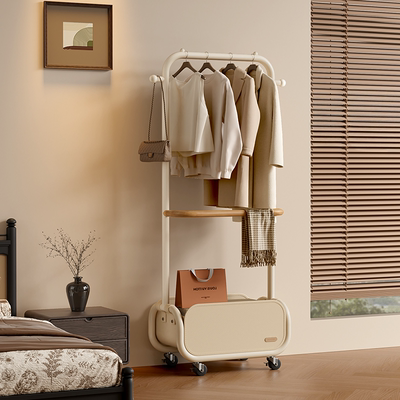 专放隔夜衣小型卧室落地挂衣架