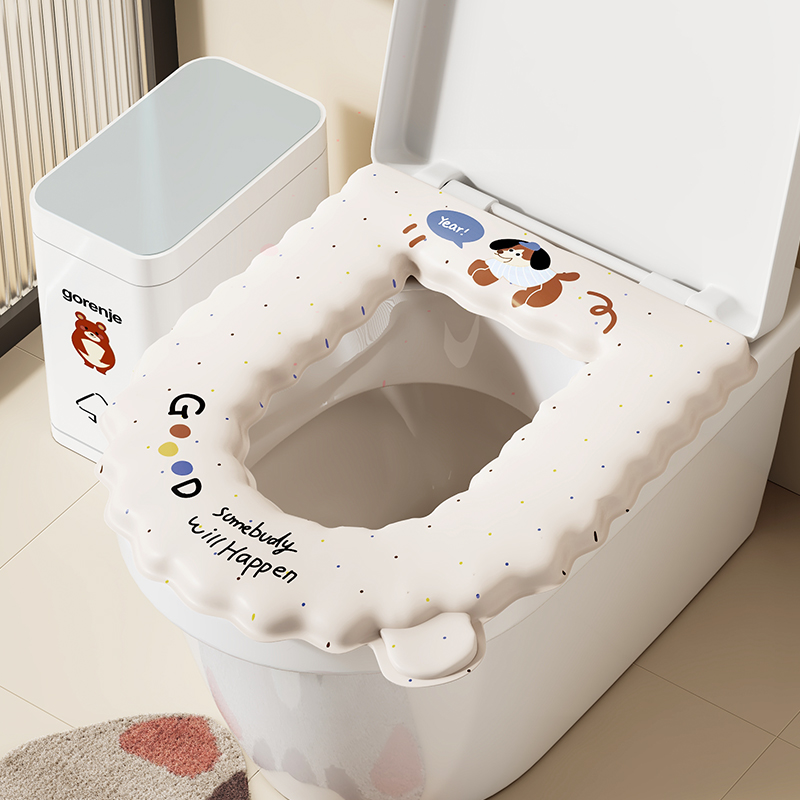 四季通用防水免洗马桶坐垫