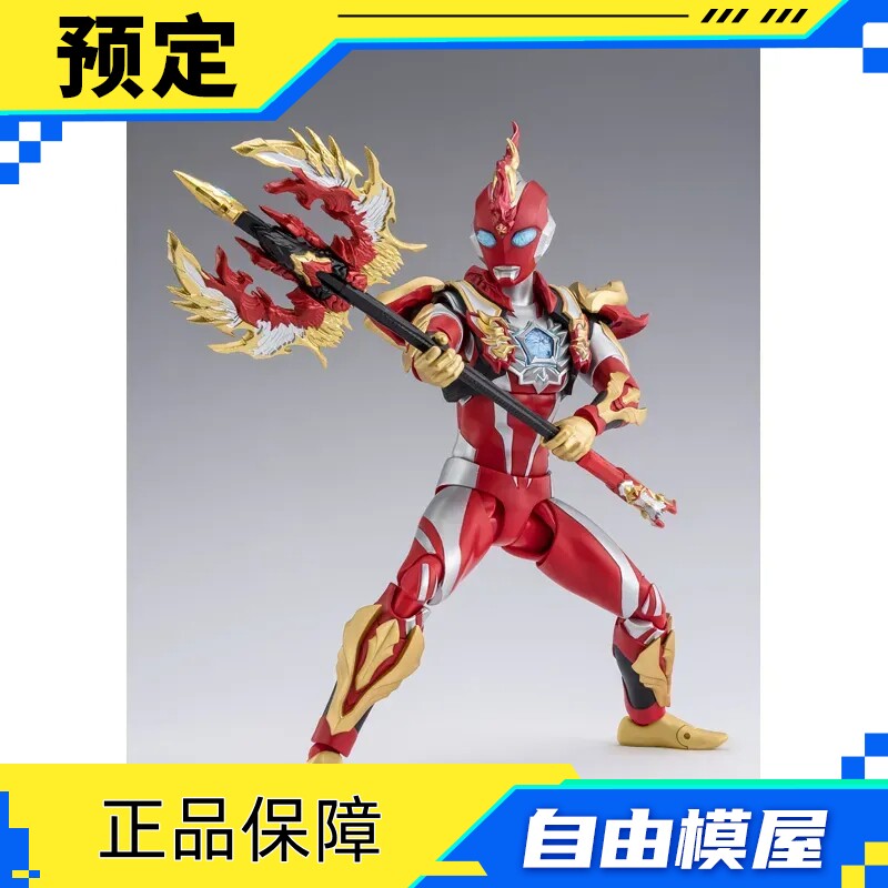 预约定金 PB 万代魂 S.H.Figuarts 奥美迦奥特曼 朱雀装甲模型