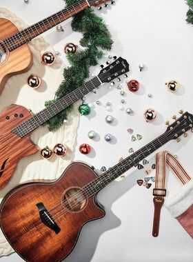 Taylor泰勒吉他GS mini相思木KOA单板女生民谣旅行琴gsmini泰莱