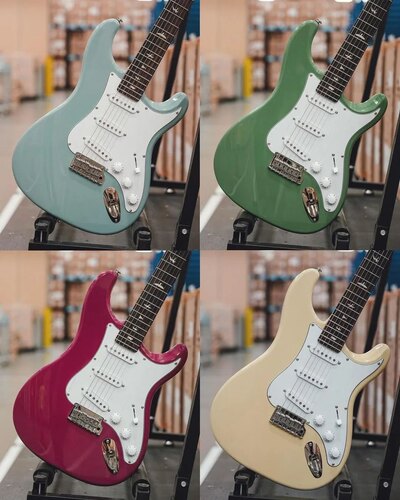 PRS电吉他套装新品John Mayer签名款SE Silver Sky银小天印尼产