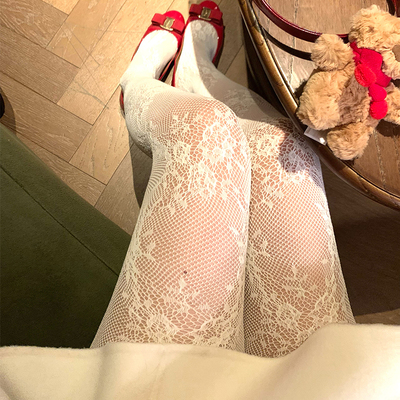 【蕾丝打底袜】弹力很大哦仙仙丝袜