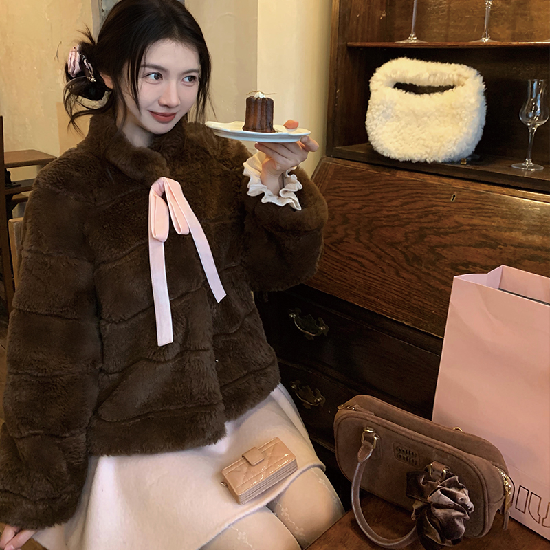 【环保兔兔】环保皮草外套【12.14晚上8点 新品95折】