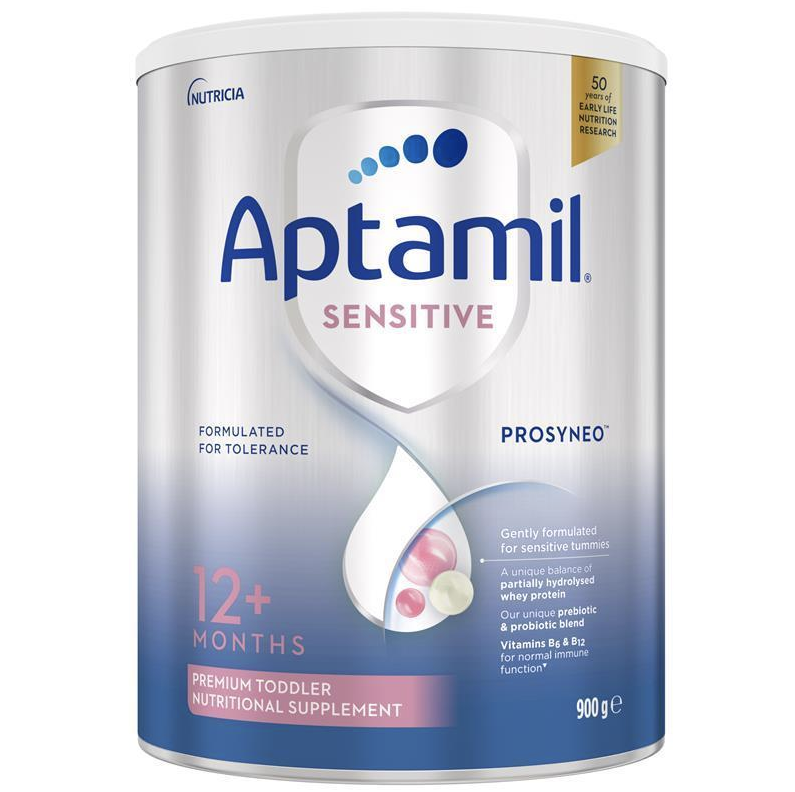 澳洲直邮爱他美Aptamil半水解低敏蛋白牛奶过敏婴儿奶粉3段1岁+