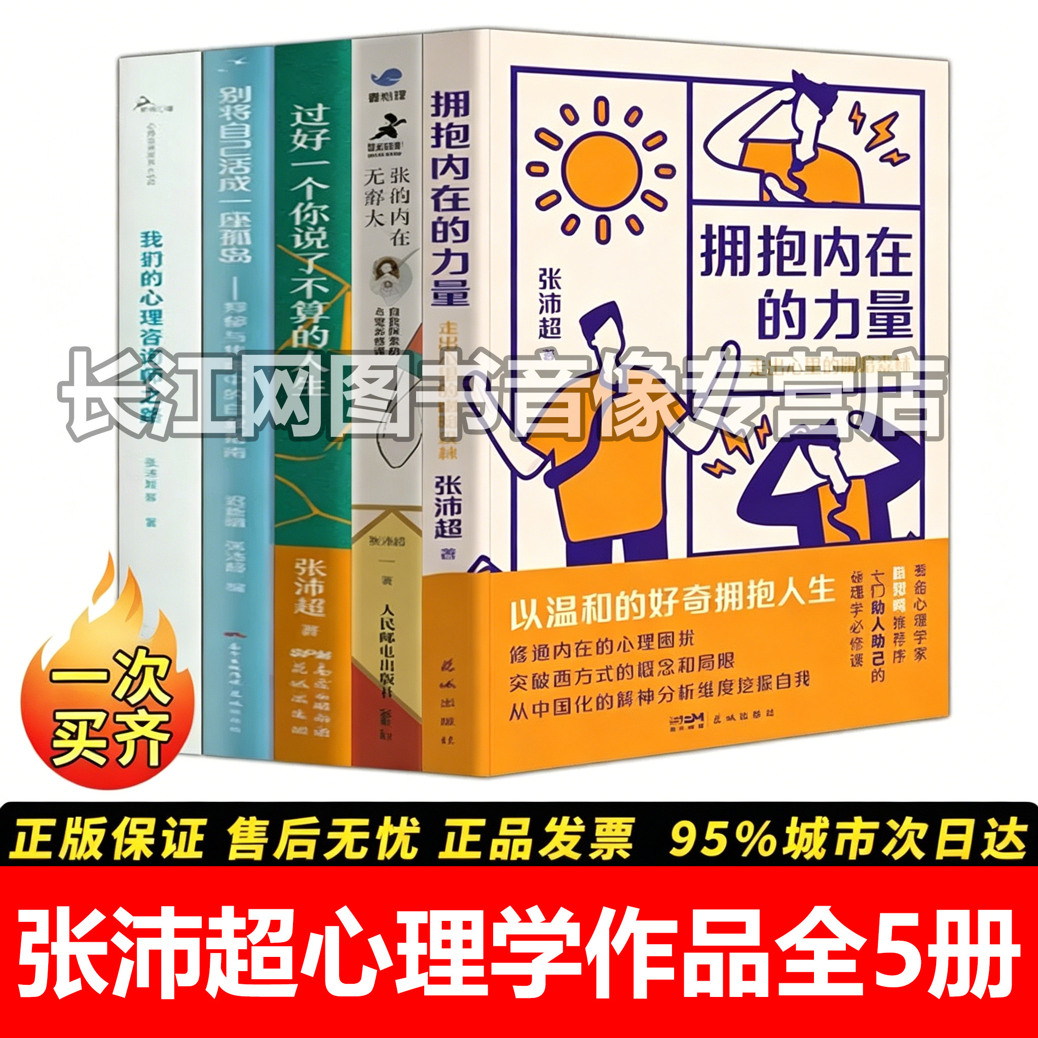 张沛超作品全集5册心理学书籍