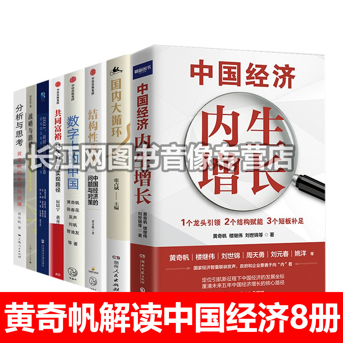 全8册黄奇帆解读中国经济发展