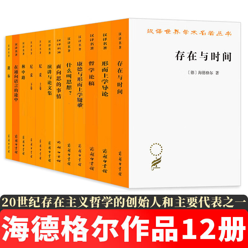 海德格尔全集12册存在与