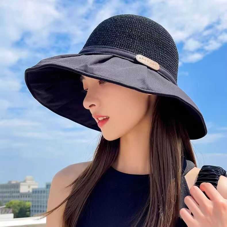 出游遮阳帽大帽檐女防晒韩版夏季