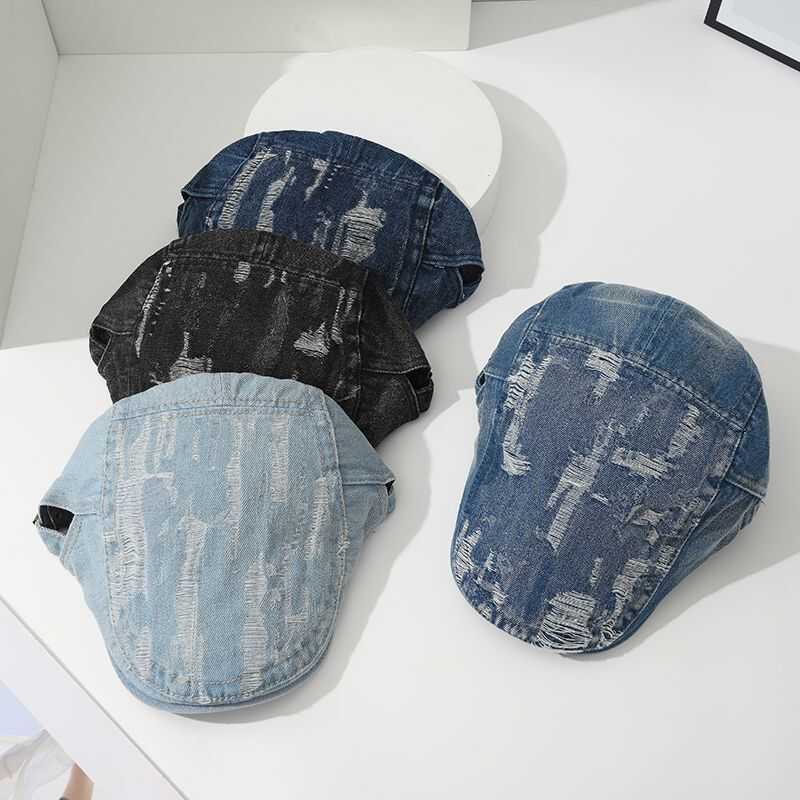 前进帽鸭舌女牛仔时尚百搭春秋