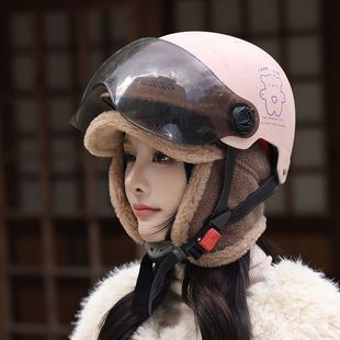 帽子女款保暖户外骑车防寒护耳雷锋帽冬季加绒加厚鸭舌飞行员帽男