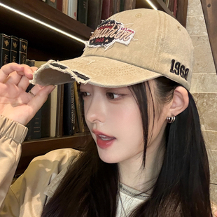 帽子男女同款春夏秋季新款时尚百搭棒球帽韩版休闲街头学生鸭舌帽