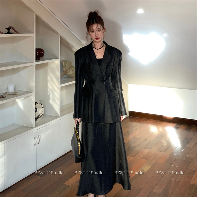 BestU气质百搭显瘦半身裙女