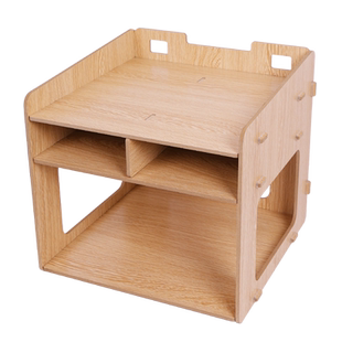 一二联单打印机置物架桌面多层收纳电商仓库电子面单多功能增高架标签条码热敏打印机支架9024D/1324D适用