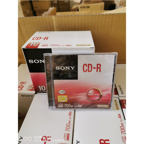 索尼单片装CD刻录盘索尼原装正品