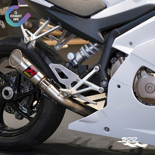 适用张雪500RR摩托车排气管全段改装不锈钢提升性能声浪消声器