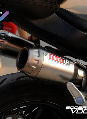 适用春风500sr摩托车机车排气管全段改装不锈钢intact gp浑厚声浪