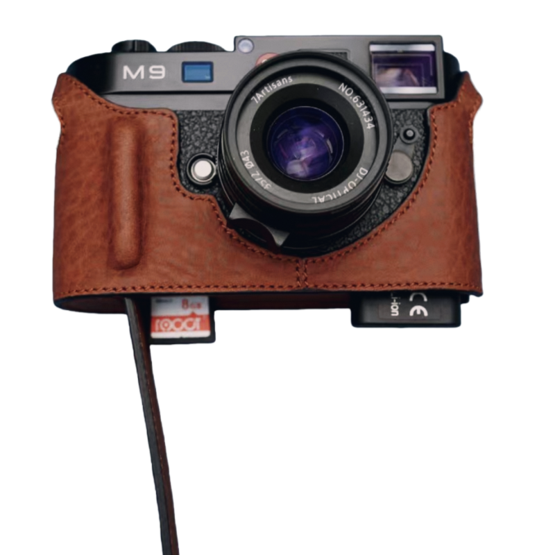 徕卡M9P M8 ME M-M皮套保护套相机包手柄底座半套免底盖款羊皮套