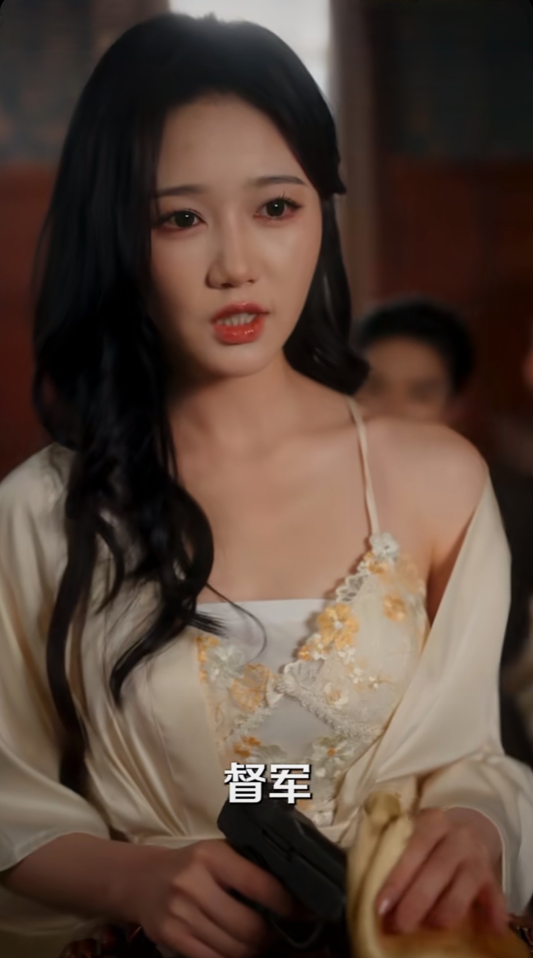短剧茉莉如此多娇苏樱沈婉音同款杏蕾丝露背睡裙家居服两件套女