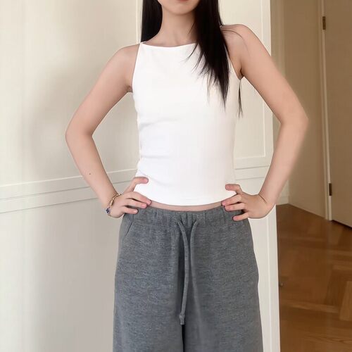 Women's Camisole Tank Top Basic Sleeveless Strappy Blouse