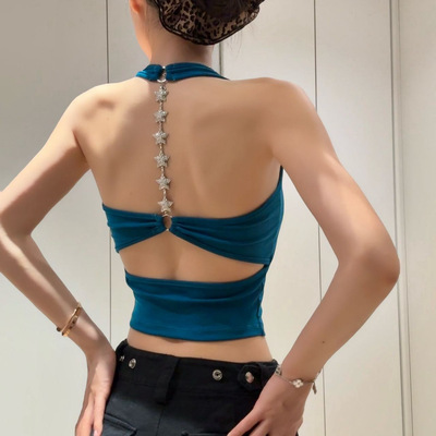 Women's Vest Top with Side Bust Coverage, Thin Camisole