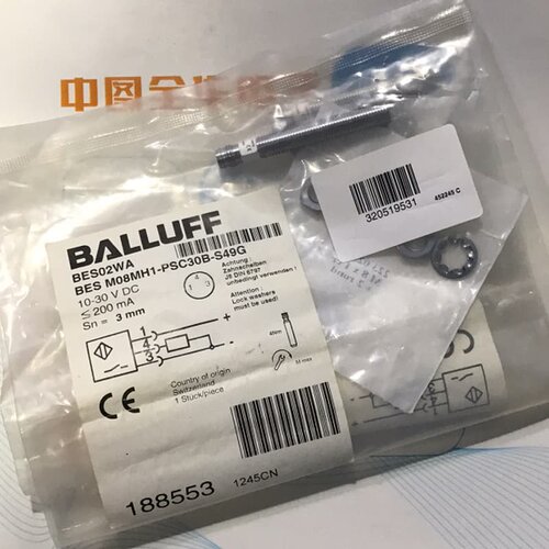 BES02WA BES M08MH1-PSC30B-S49G 德国巴鲁夫BALLUFF新原装正品