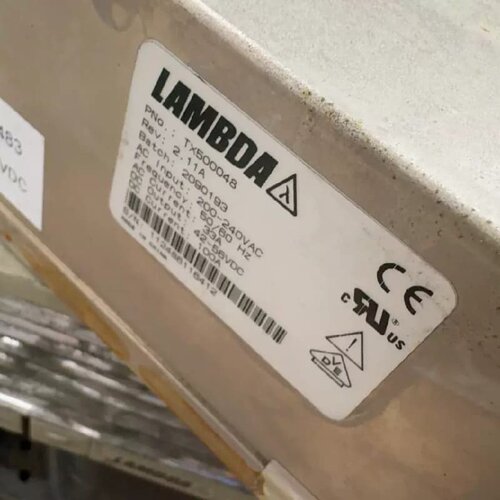议价转让LAMBDA电源模组，型号TX500048，48V 10