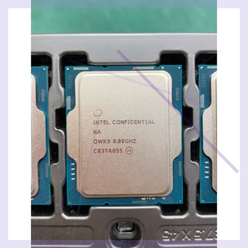 Intel12代 12900 ES 测试版 8核心16执行绪