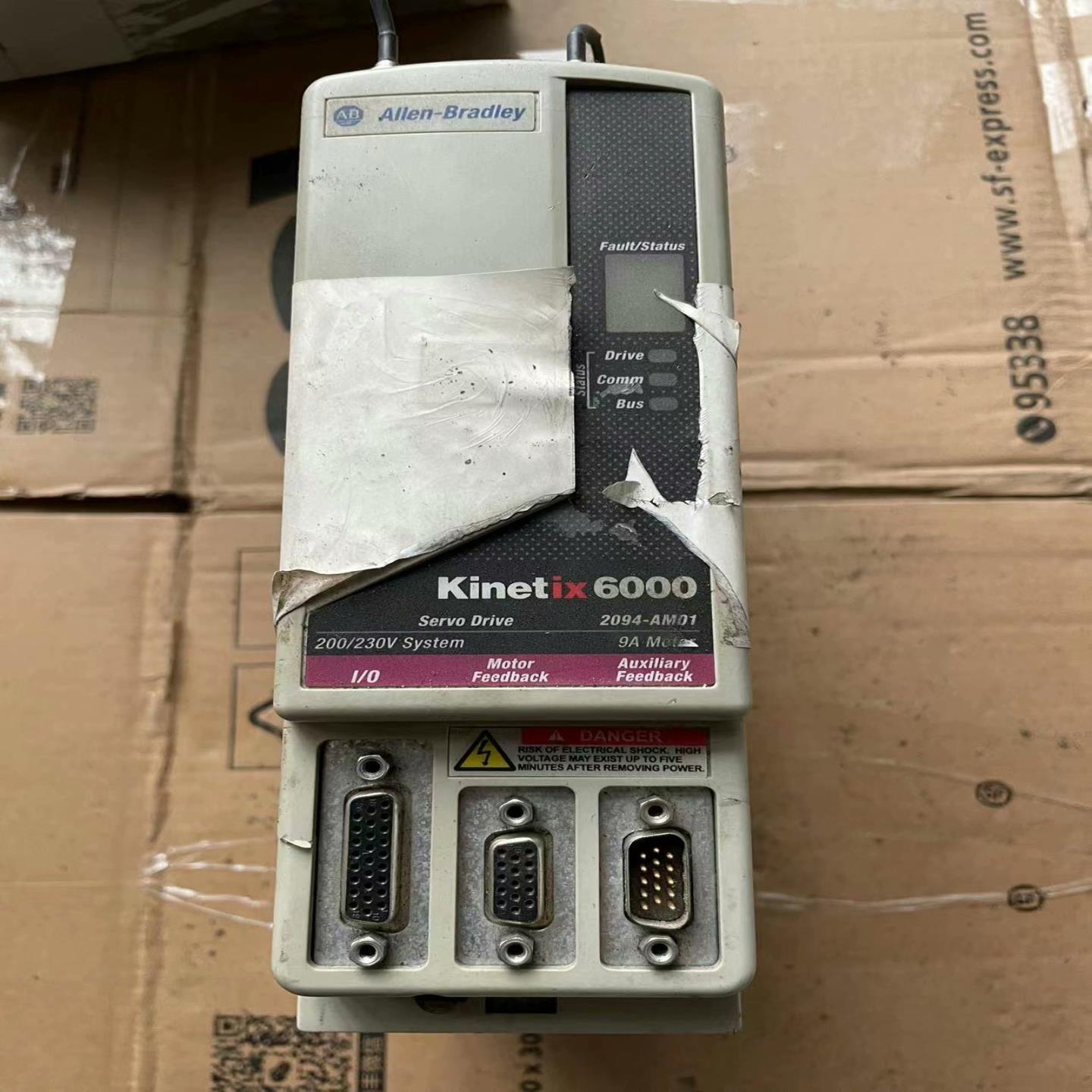 售前询价AB驱动器2094-am01功能盖子破损成色如图-询价