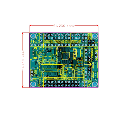 51单片机小系统板STC12C5A60S2 STC12开发板 STC12LE5A60S2开发板