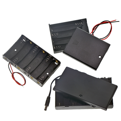 电池盒5号开关带盖dc6/8节