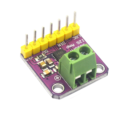 MAX98357音频放大器模块 I2S 3W 无滤波D类放大器 功放板 DIY