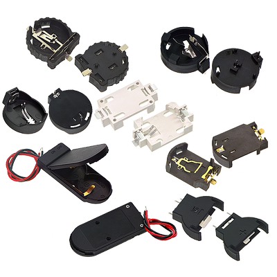 3V扣子纽扣电池盒2032电池座 CR2032 CR1220外壳 电池扣 纽扣电池