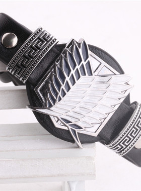 外贸 动漫周边进击的巨人调查兵团 朋克手带 手环手链