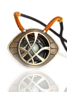 奇异 眼睛博士发光毛衣链 斯特兰奇阿戈摩托之眼 夜光项链