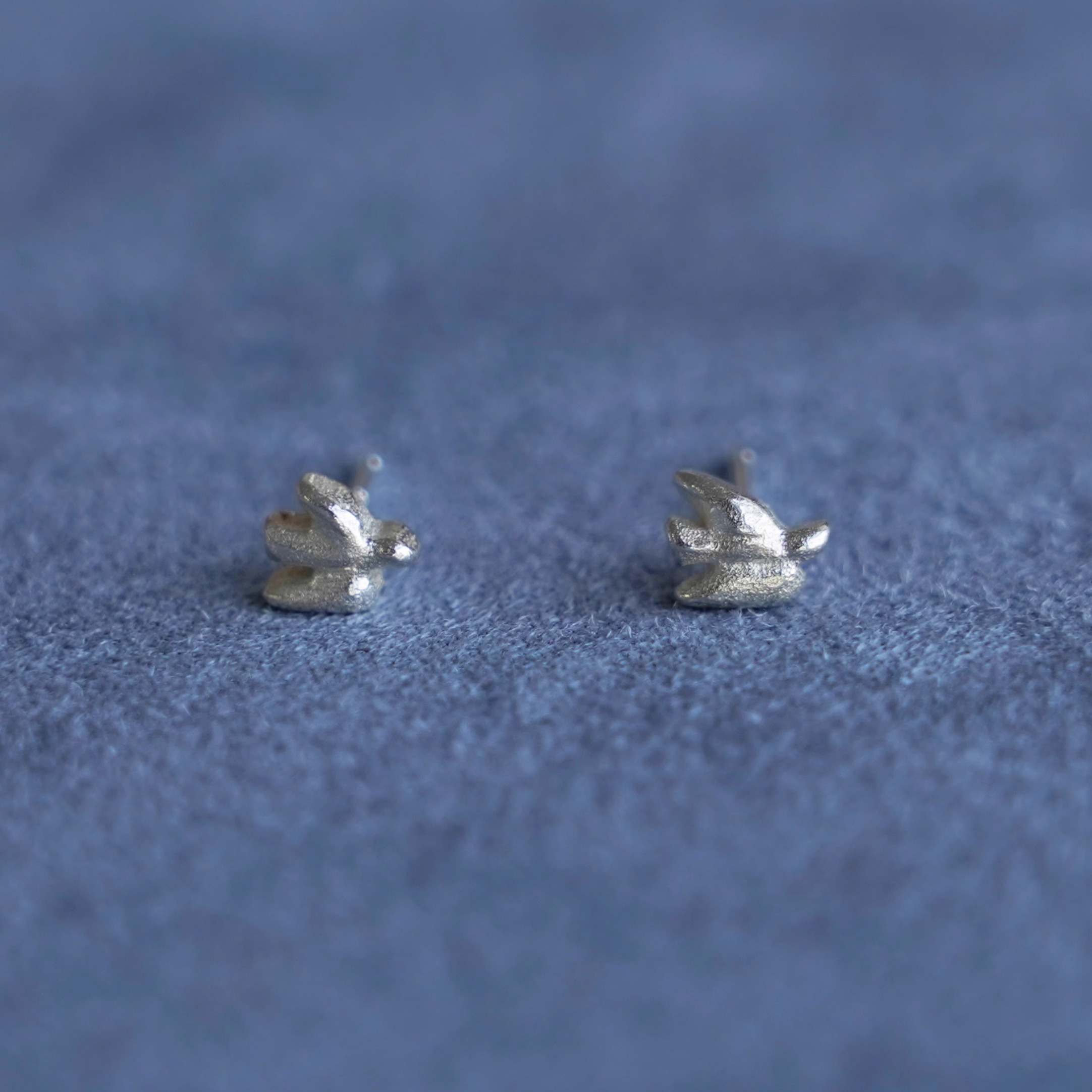 SALE E PEPE胡椒盐 纯银小鸟耳钉