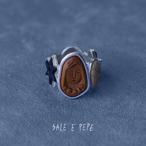 SALE E PEPE胡椒盐·纯银心愿戒指