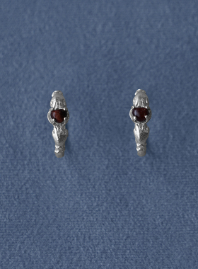 SALE E PEPE胡椒盐 纯银抱抱爱心耳环 七夕圣诞生日礼物