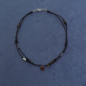 SALE PEPE胡椒盐·纯银酒壶编绳项链