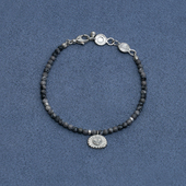 PEPE SALE 胡椒盐·纯银地图石小海神串珠手链