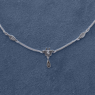 SALE E PEPE胡椒盐·纯银双人舞吊坠项链