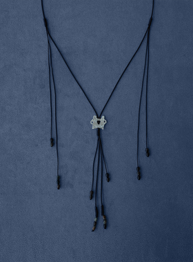 SALE E PEPE胡椒盐·纯银干杯编绳项链