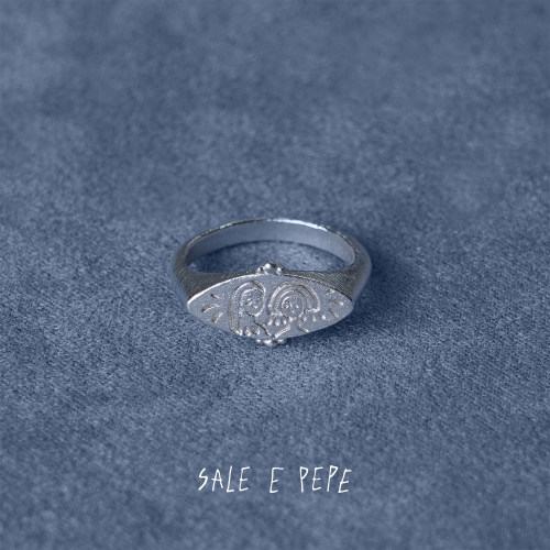 SALE E PEPE胡椒盐·纯银姐妹合影戒指
